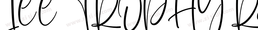 ICC TROPHY Regular字体转换